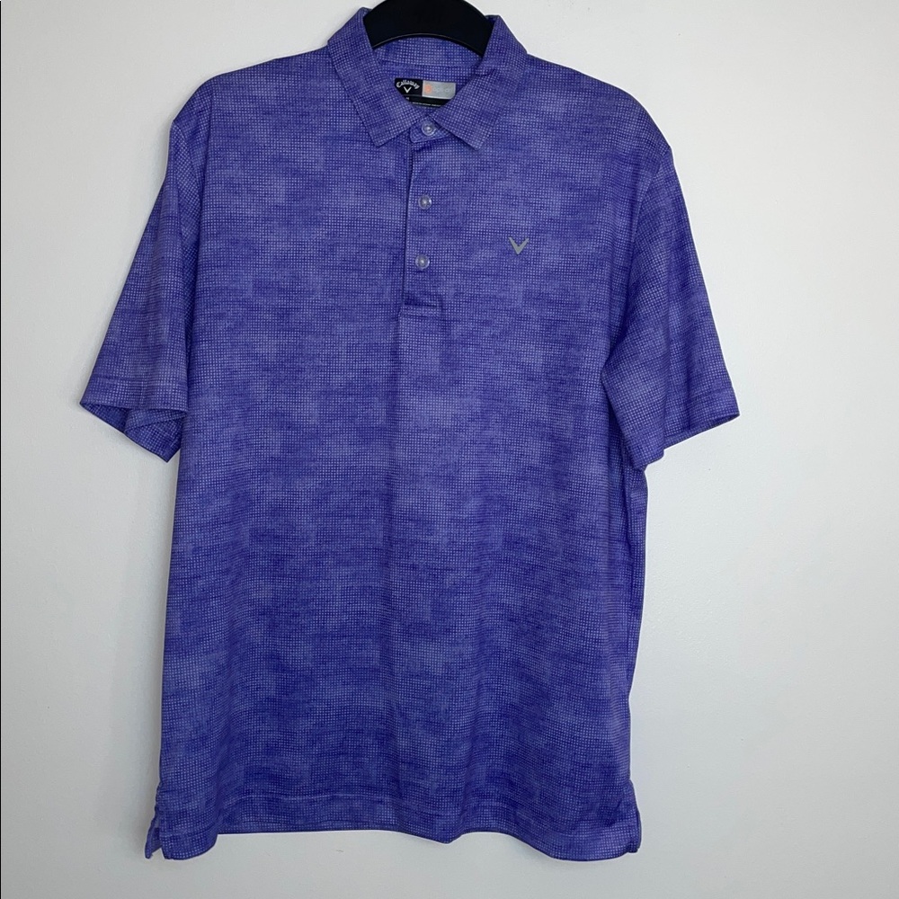 Callaway Lavender Polo Shirt Size Medium